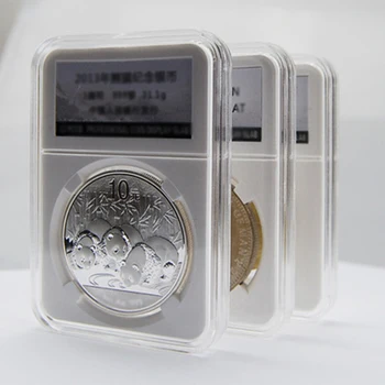 10tk Plastikust PCCB Mündi Omanik Ekraan Müntide Kogumise Kast Juhul For14-29mm Müntide Hoiustamine Kapslid Kaitse Kastid Mahuti