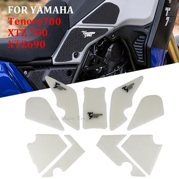 Mootorratta Non-slip Pool on kütusepaak Kleebised Veekindel Padi Kummist Kleebise jaoks YAMAHA Tenere 700 T700 XTZ 700 XTZ 690 2019 2020