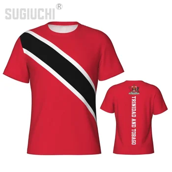 Pingeline Spordi T-särk Trinidad Ja Tobago Lipp 3D Mehed Naised Tees jersey Riided Soccer Jalgpalli Fännid Kingitus Patriootliku T-särk