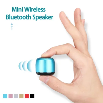 M1 Mini Bluetooth Väike Kaasaskantav Kõlar Intelligentne Üks Lohistage Kaks Väikest Terasest Kahur Metallist Traadita Bluetooth-Heli Subwoofer