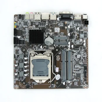 Uus H81T emaplaadi all-in-one masin 17 * 17CM dual mälu pesa lauaarvuti CPU MINI vastuvõtva LVDS liides