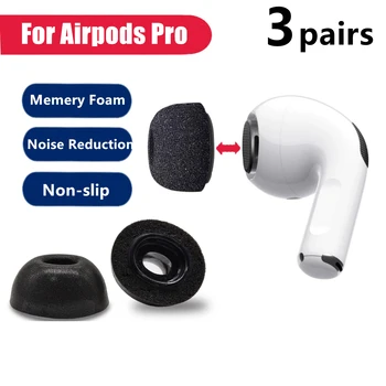 Müra Vähendamine Kõrva Näpunäiteid Airpods Pro Earbuds Kate Mugav Kõrva-padjad Kaitsva Kõrvatropid Sobivad Apple Õhu Kaunad Pro UUS