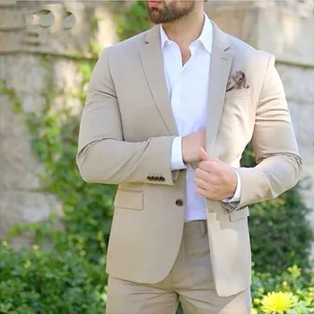 Itaalia Stiilis Meeste Ülikonnad, Slim Fit 2 Tükki Äri Mees Mood Amet Sobiks Set Vabaaja Pool Peigmees Tuxedos Pulm 2023