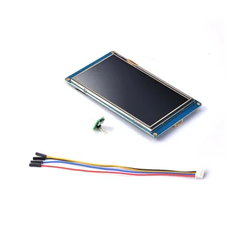 HMI LCD Puutetundlik Ekraan NX8048T050 5-Tolline inimene-Masin-Liidese HMI Takistusliku Ekraan ja Täiustatud Seeria