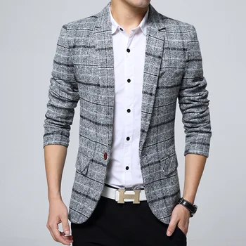 Z414-2023 uus linane ülikond, mantel meeste spot värviga vabaaja ülikond krae trend sobib