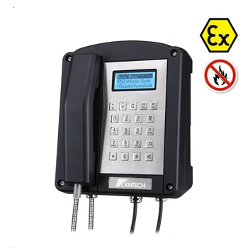 KOONTECH KNEX1 Anti Plahvatusohtlik Telefon, mille LCD-Ekraan Kinnitatud IECEx Analoog Plahvatus-tõend Telefon