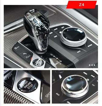 Crystal 3-osaline Shift Knob BMW Z4 seeria G29 2019-2022 Auto Tarvikud