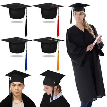 Ülikooli Keskkooli Kraadi Tseremoonia Lõpetamist Müts Ülikooli Akadeemiline Müts 2020 Õnnelik Lõpetamist Mortarboard Kork