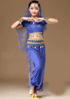 Idamaise Tantsu Kostüümid Tüdrukute Egiptus Kid kostüüm kõhutants Kostüümid Määrata, Egiptuse, India kõhutantsu Riided India