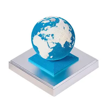2024 Notepad 3D Memo Pad Sinine Maa LED 3D Kalender Blokeerida Märgib, Kontorid Raamat Märgib, Scrapbooking Jõulud Sünnipäeva Kingitus