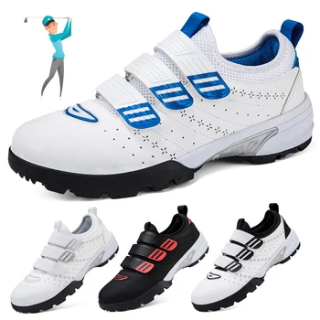 Casual golf shoes Mood spordijalatsid Haljasaladel non-slip golf kingad Väljas hingav spordijalatsid Meeste vabaaja jalatsid