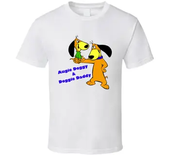Augie Doggie Doggy Issi Valge T-Särk pikkade varrukatega