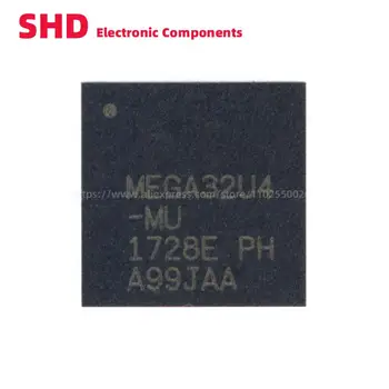 Algne ATMEGA32U4-MU VQFN-44 Kiip Mikrokontrolleri 8-bitine 16MHZ