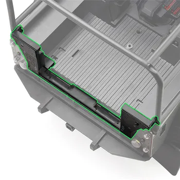Sobib TRX-4 Defender RC Crawler Auto Asendamine Ees ja Taga Auto Kest Peidetud Lukud Quick Release Lukk