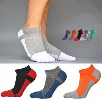 Compression Värvikas Hingav Sport Mugav Kujundamisel Sokid Ei Näita Pahkluu Sokid Pahkluu Sokid Viis Sõrme Sokid Meeste Sokid