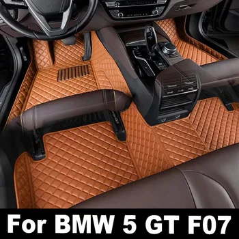 Auto põrandamatid BMW 5 GT F07 535i 528i（Viis istekohta）2014 2015 2016 2017 Auto Padjad Auto Vaip Katte sisustuselemendid
