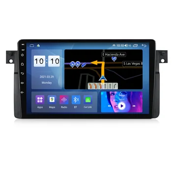 Mekede MS-Android-11 8-Core 8+128GB IPS Ekraan, Auto DVD-Mängija, video-BMW E46 M3 318i 320i 325i GPS-DSP 4G auto mängida Auto Raadio