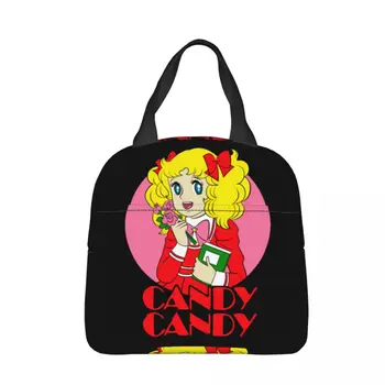 Candy Candy Anime, Jaapan Isoleeritud Lunch Kotid Termilise Kott Jahu Konteiner Manga Candice Armas Tüdruk Cartoon Kaasaskantav Tassima Lõuna-Box