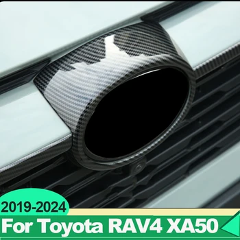 Toyota RAV4 XA50 2019 2020 2021 2022 2023 2024 Hübriid ABS Süsiniku Auto Esiosa Iluvõre Embleem, Rinnamärk Logo Sisekujundus Kate Tarvikud