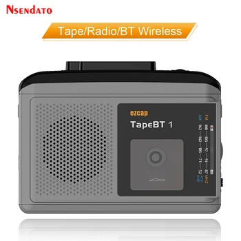 Ezcap244 TapeBT 1 Kaasaskantav Bluetooth Lint, Kassett Mängija Converter, FM/AM-Raadio Sisseehitatud Kõlar Mikrofon Kõrvaklappide