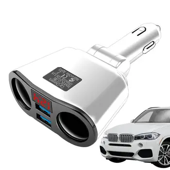 3.1 Dual USB autolaadija 2-Port LCD Ekraan-12-24V Sigareti Pesa Kergem Kiire Auto Laadija Power Adapter Car Styling