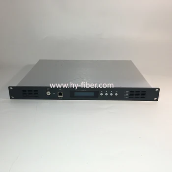 CATV 1310nm Fiber Optiline Saatja Võimsus 14mW(11.5 dBm) SC/APC Kiudaineid Port Dual Toide HY-21-T13P14