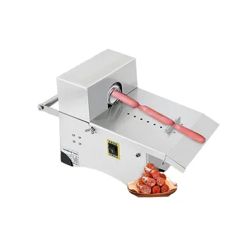 Manuaalne/elektriline vorst lips masin automaatne vorst tie wire kvantitatiivne knotting keerates masin toidu kvaliteediga roostevabast terasest