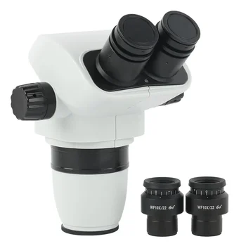 6.7 X-45X Zoom Binokli Stereo Mikroskoop Pea WF10X/22mm Reguleeritav Okulaari Jaoks, Telefon Remont PCB Jootma Lab/Ehted Kontrollitud